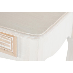 Console DKD Home Decor 60 x 40 x 72,5 cm Natural Wood White MDF Wood