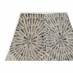 Side table DKD Home Decor 46 x 46 x 50 cm Grey Beige Mother of pearl