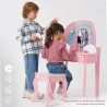 Dressing Table with Stool Teamson Pink Toy 62,5 x 98,5 x 32 cm