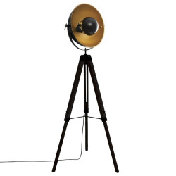 Floor Lamp Atmosphera Loft Lahti Tripod Black Metal (156,5 x 65 x 57 cm)