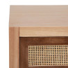 Nightstand SASHA 40 x 30 x 57 cm Natural Wood Cream