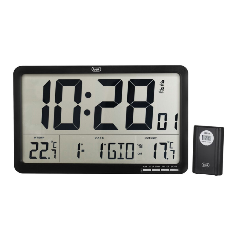 Multi-function Weather Station Trevi 3560 RC Black