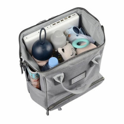 Diaper Changing Bag Béaba Wellington Grey