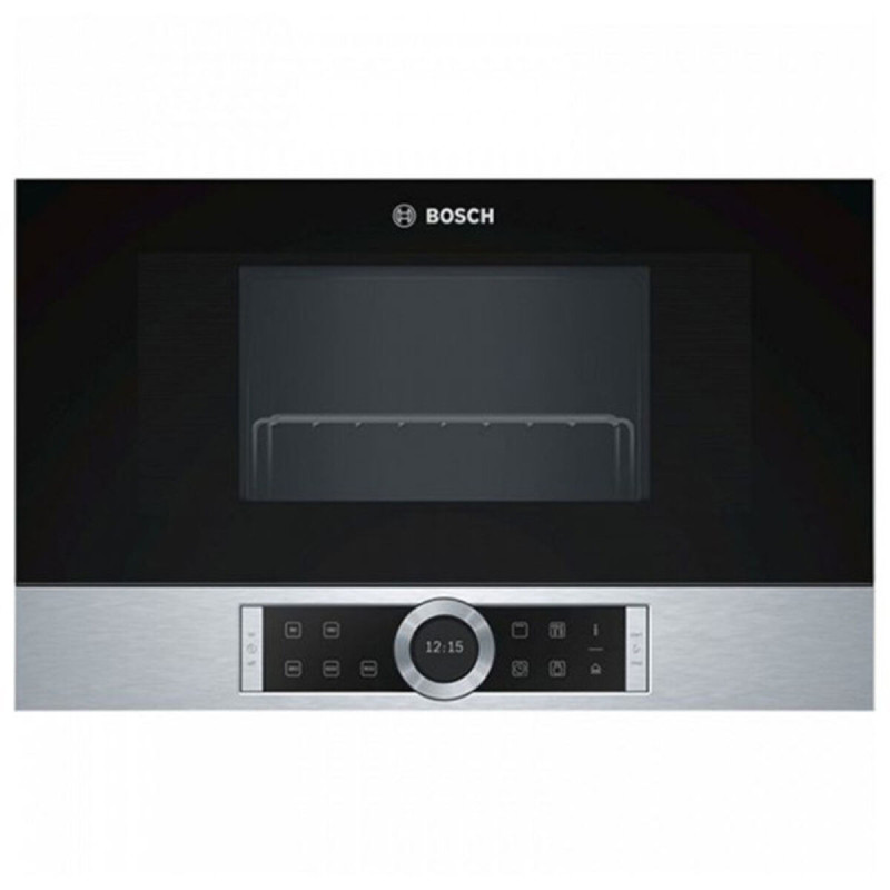 Built-in microwave BOSCH BER634GS1 21 L 900W 900 W Black Black/Grey 21 L