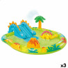 Inflatable Paddling Pool for Children Intex Playground Dinosaurs 191 x 58 x 152 cm (3 Units)