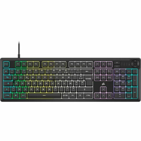 Keyboard Corsair K55 Core RGB Black AZERTY