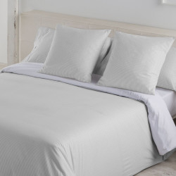 Duvet cover set Alexandra House Living Greta Pearl Gray Double 2 Pieces