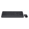 Keyboard and Wireless Mouse Logitech MK650 Grey QWERTY