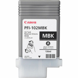 Original Ink Canon PFI-102MBK Black