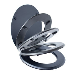 Toilet Seat Gelco Black