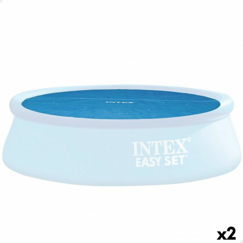 Swimming Pool Cover Intex 29023 EASY SET/METAL FRAME Ø 448 cm 419 x 419 cm