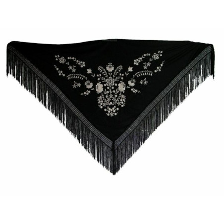 Shawl PGNDOR Black 140 cm