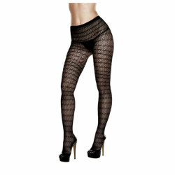 Kaleidescope Jacquard Pantyhose One Size Baci Lingerie 3090