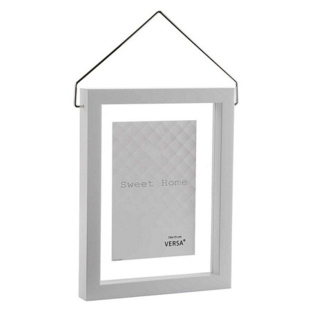 Photo frame Diamond White Plastic