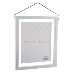 Photo frame Diamond White Plastic