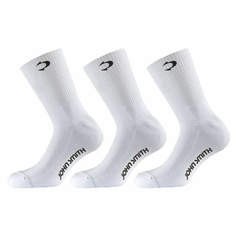 Sports Socks John Smith C-12220 White 3 Units