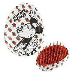 Detangling Hairbrush Disney   White Minnie Mouse 7 x 9 x 4 cm