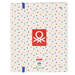 Ring binder Benetton Topitos (27 x 32 x 3.5 cm)