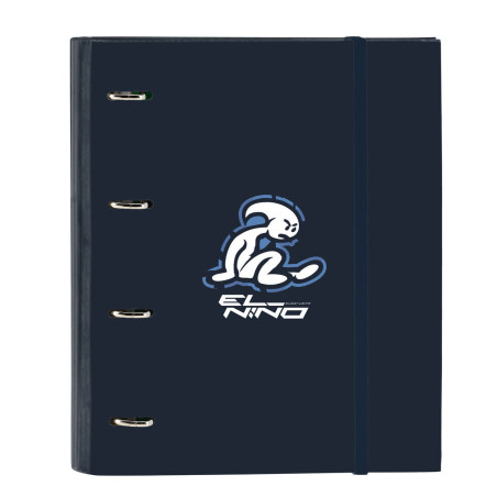 Ring binder El Niño Bahia Blue (27 x 32 x 3.5 cm)