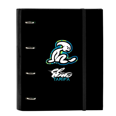 Ring binder El Niño Green bali Black (27 x 32 x 3.5 cm)