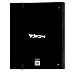 Ring binder El Niño Green bali Black (27 x 32 x 3.5 cm)