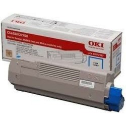 Toner OKI 43872307 Black Cyan