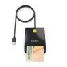 External Card Reader DNI Aisens ASCR-SN06-BK Black