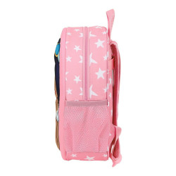 3D School Bag Disney Jasmine Pink