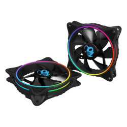 Ventilator CoolBox Deep Iris Ø 12 cm 1100 rpm RGB