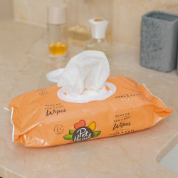 Wet Wipes for Pets Pet Head Quick Fix Peach (80 uds)