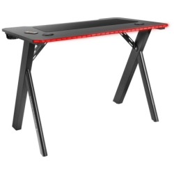 Desk Mars Gaming MGD100RGB 100 x 60 cm Black Steel