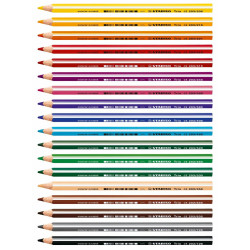 Colouring pencils Stabilo Trio Multicolour 18 Pieces