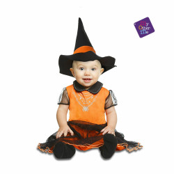 Costume for Babies My Other Me Witch Orange (2 Pieces)