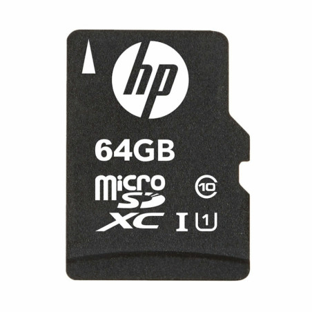 Micro SD Memory Card with Adaptor HP SDU64GBXC10HP-EF 64GB