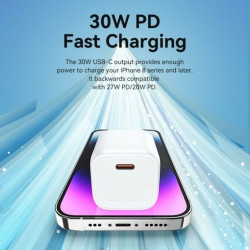 Wall Charger Vention FAKP0-EU Pink 30 W USB-C