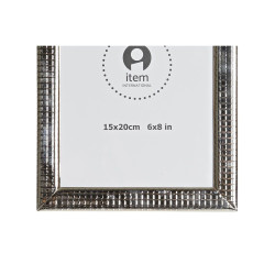 Photo frame DKD Home Decor Silver Metal Shabby Chic 17 x 2 x 22 cm