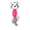 Dog chewing toy Gloria Zar with sound Polyester Eva Rubber polypropylene Racoon