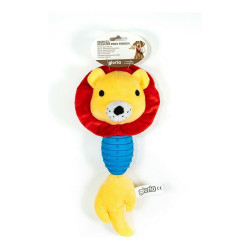 Dog chewing toy Gloria Marcel with sound Lion Polyester Eva Rubber polypropylene