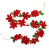 Christmas garland Red Green Plastic 180 cm