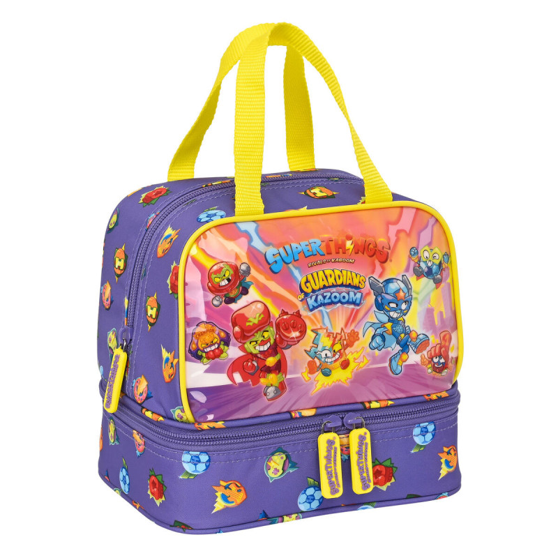 Lunchbox SuperThings Guardians of Kazoom Purple Yellow (20 x 20 x 15 cm)