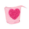 Pencil Holder Case Safta Love Yourself Pink (32 Pieces)