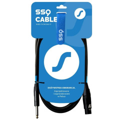 XLR cable to jack Sound station quality (SSQ) XZJM1 1 m