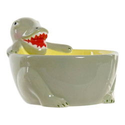 Bowl DKD Home Decor Dinosaur Green Dolomite 13,7 x 15,7 x 10,2 cm