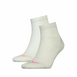 Sports Socks Puma Heart Short White