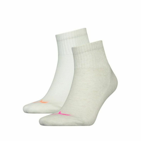 Sports Socks Puma Heart Short White