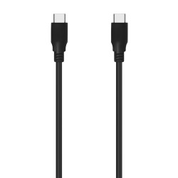 USB-C Cable Aisens A107-0704 Black 2 m (1 Unit)