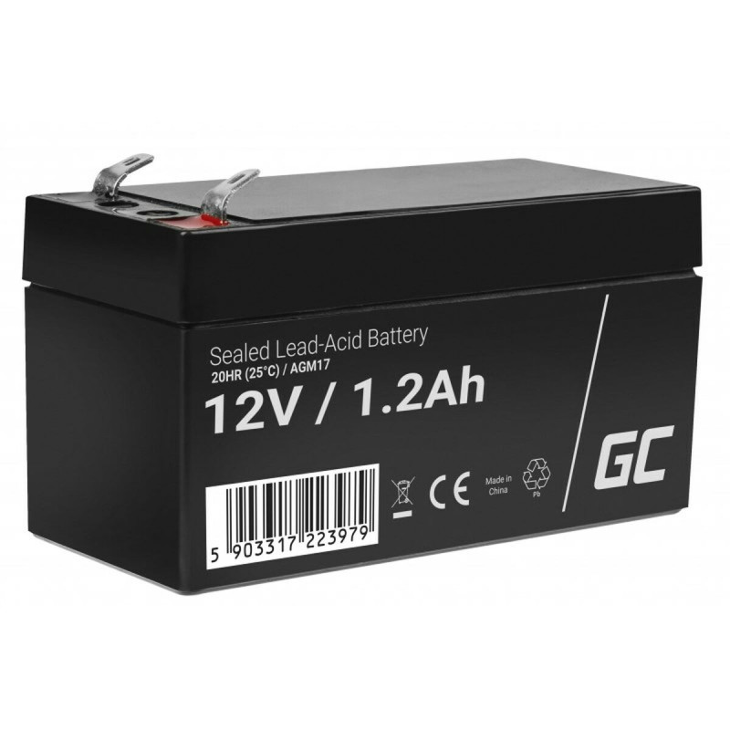 Battery for Uninterruptible Power Supply System UPS Green Cell AGM17 12 Ah 12 V