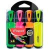 Fluorescent Marker Set Maped Fluor Quality Neon Multicolour (3 Units)