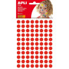 Stickers Apli Kids Gomets Red Circular (1 Piece) (10 Units)