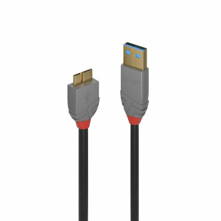 USB Cable LINDY 36768 Black 3 m